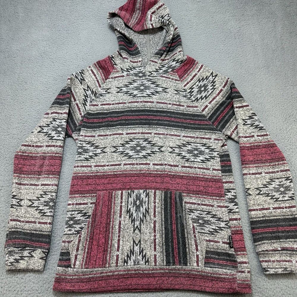 Brooklyn Cloth Mens Hoodie Sweatshirt Aztec Tribal Blanket Southwestern Nordic